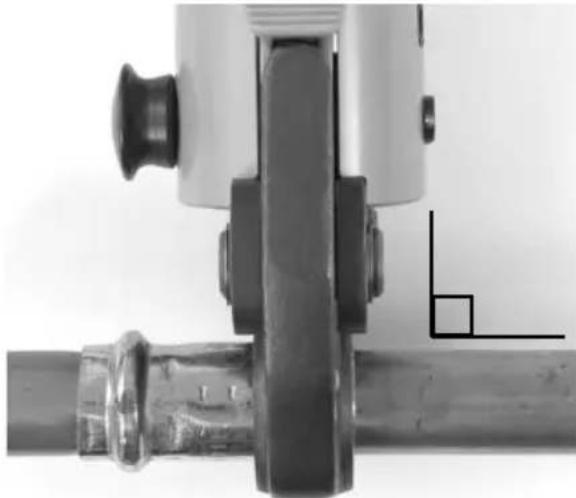 RIDGID RP 241 - Pressing A Fitting With Typical Scissor Jaws - 2