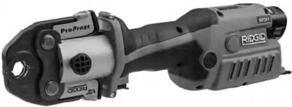 RIDGID RP 241 - Sertisseuses RP 240 et RP 241 - 1