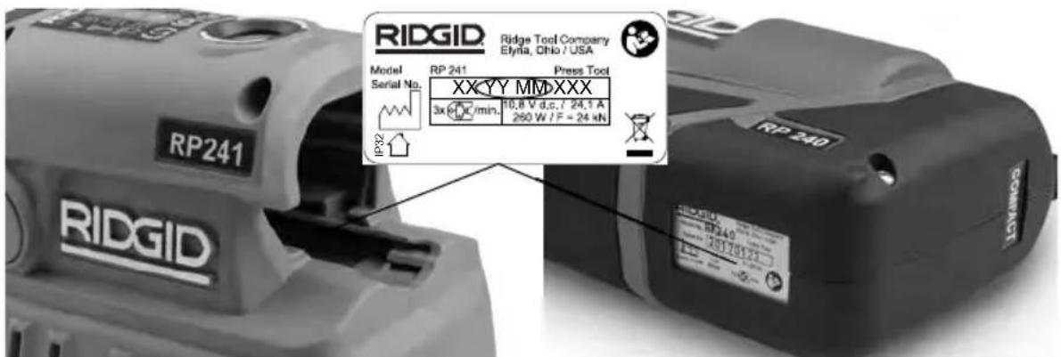 RIDGID RP 241 - Description - 3