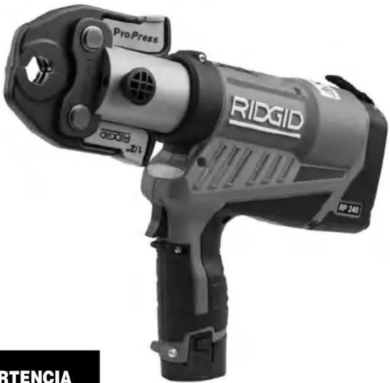 RIDGID RP 241 - AVERTISSEMENT - 1