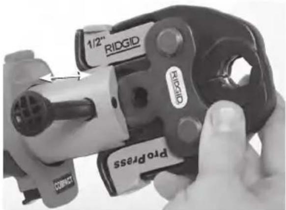 RIDGID RP 241 - Entfernen/Anbringen des Zubehörs - 1