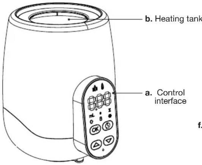 BABYMOOV Nutri Smart A002032 - GENERAL DIAGRAM - 1