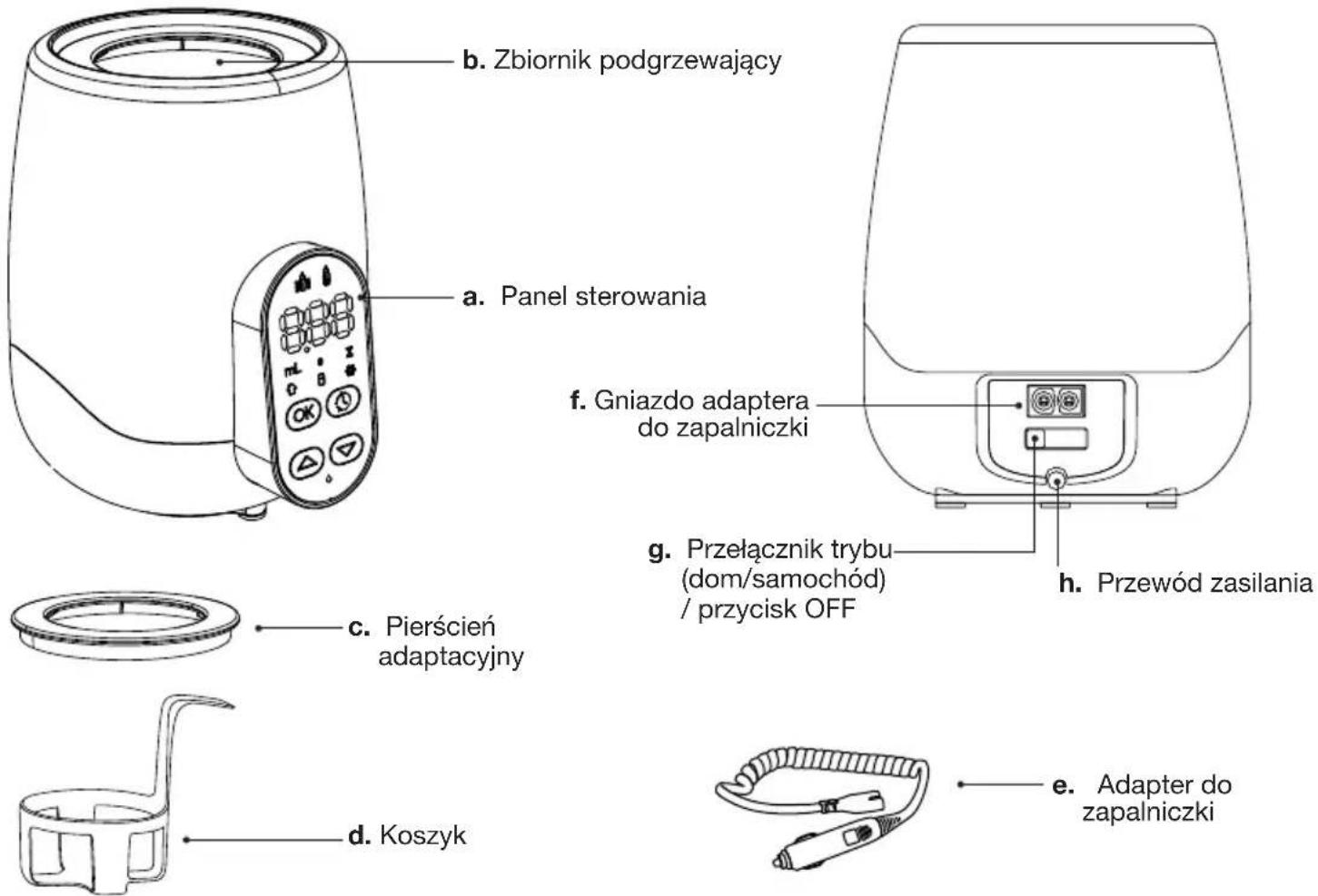 BABYMOOV Nutri Smart A002032 - SCHEMAT OGÓLNY - 1