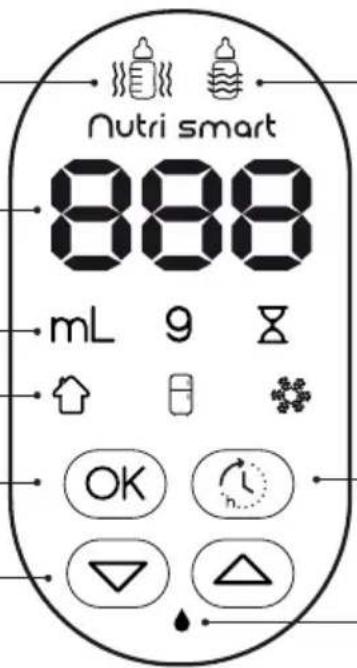 BABYMOOV Nutri Smart A002032 - PANEL STEROWANIA - 1