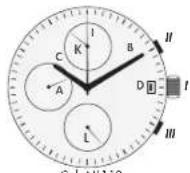 Maurice Lacroix Eliros - ILLUSTRATION KEYS FOR AUTOMATIC MOVEMENTS - 7