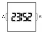 Armani Chronograph AX1720 - DIGITAL LED - BJ-3470 - 1