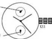 Armani Chronograph AX1720 - 日期設定 - 1