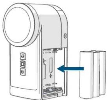 Homematic IP HmIPDLD - Remplacement des piles - 1