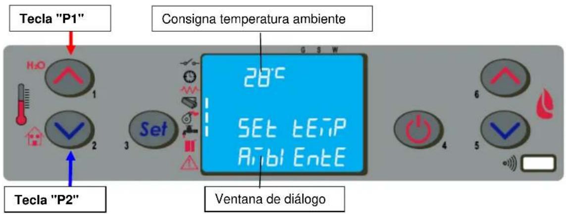 Anselmo Cola Betta - Modificación de la consigna de temperatura ambiente - 1
