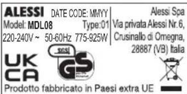 ALESSI Plissé MDL08 - 2