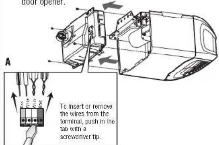 CHAMBERLAIN 050ACTBLKMC - Remove the receiver logic board - 1