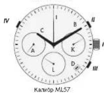 Maurice Lacroix Aikon Quarz - 2.1YCIOBHbIE O5O3HAEHHM IIN ABOTMATHECKHX HACOB - 6