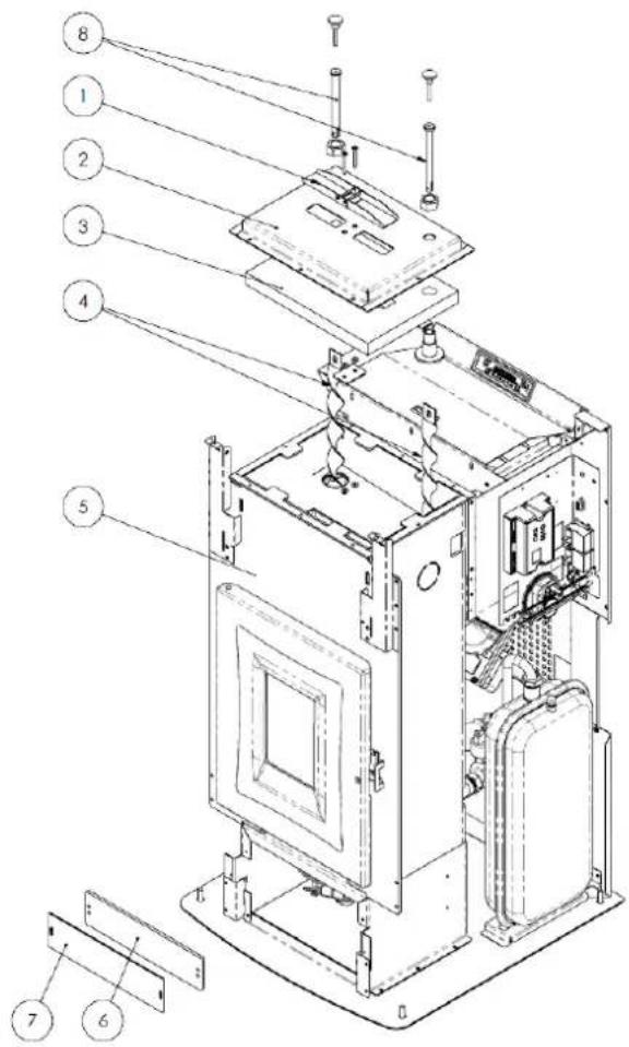 Anselmo Cola Asia - Stove internal parts - 1