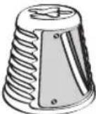 MOULINEX Fresh Express Plus DJ756G - the feeder tube. - 1