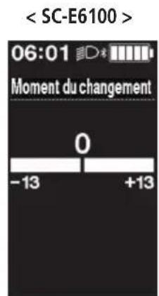SHIMANO EWEN100 - Moment du changement] Réglage du moment du changement de vitesse automatique - 3