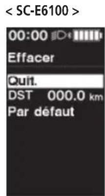 SHIMANO EWEN100 - [facer] Réinitialisation - 2