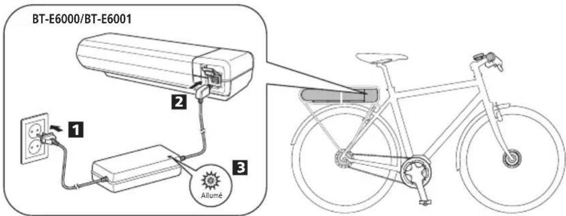 SHIMANO EWEN100 - Chargez la batterie. - 1
