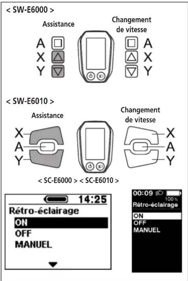 SHIMANO DUE6001 - Rétro-éclairage - 1