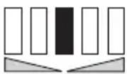 Reely GY4 - Trim la fonction de conduite, bouton rotatif « TH-TRIM ». - 1