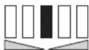 Reely GY4 - Trim de la fonction de direction, bouton rotatif « ST-TRIM » - 1
