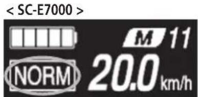 SHIMANO DUE5000 - Appuyez sur le bouton Assistance-X ou Assistance-Y. - 3