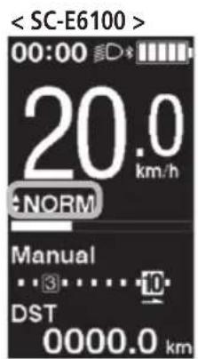 SHIMANO DUE5000 - Appuyez sur le bouton Assistance-X ou Assistance-Y. - 2