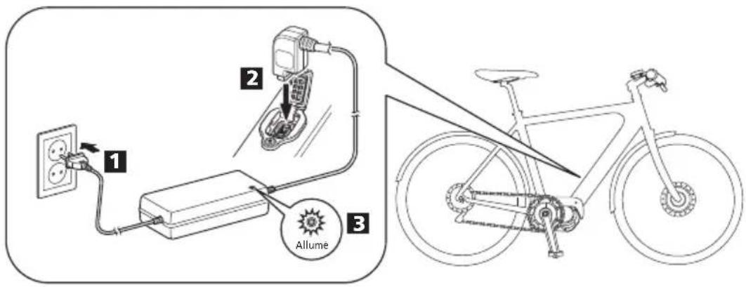 SHIMANO DUE6100 - Chargez la batterie. - 3
