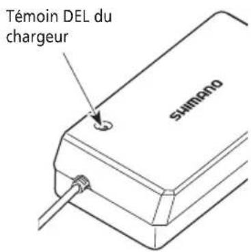 SHIMANO SCE6010 - ■ propos du témoin DEL du chargeur - 1