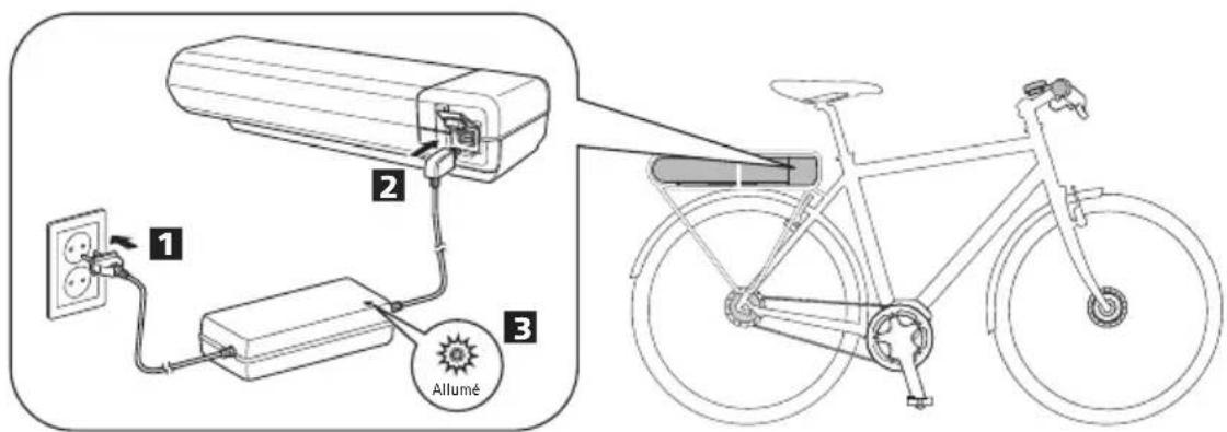 SHIMANO DUE6100CRG - Chargez la batterie. - 2