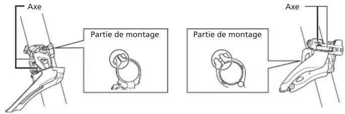 SHIMANO FDM676D - Noms des pièces - 1