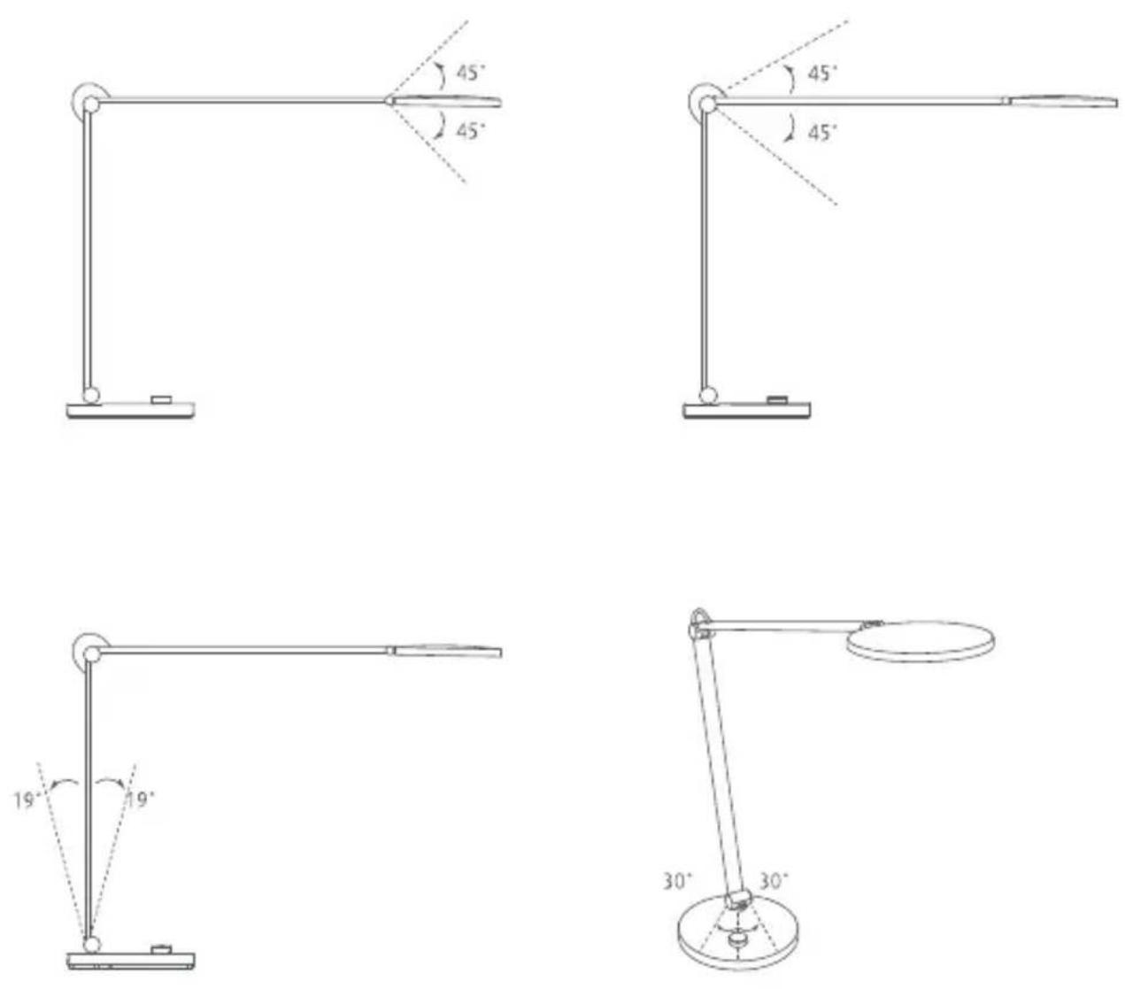 Xiaomi Mi Smart LED Desk Lamp Pro - Instructions sur le bouton - 5