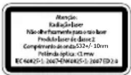 BROTHER Presenter Expert - DECLARATION DE SEGURANCA DE LASER DE CLASSES 2 - 2