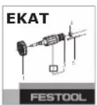 FESTOOL CT 15 E - Perigo de ferimentos, choque elétrico - 2