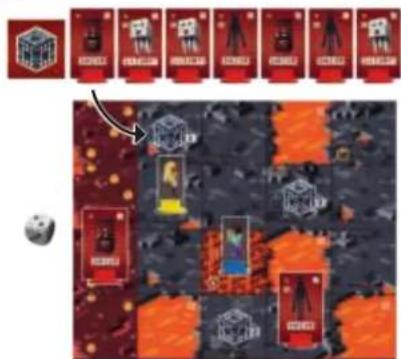 RAVENSBURGER Minecraft Portal Dash - Mob spawning - 1