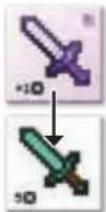 RAVENSBURGER Minecraft Portal Dash - Enchantments: Item improvements - 1