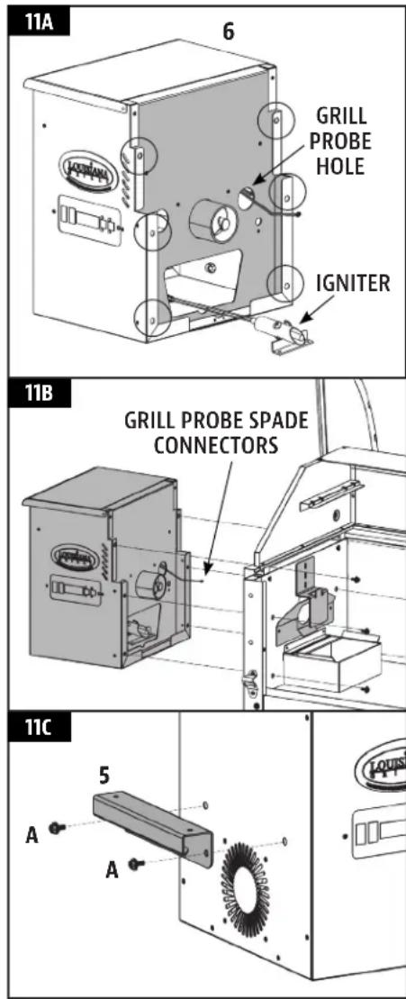 Louisiana Grills 60815 - Installation: - 1