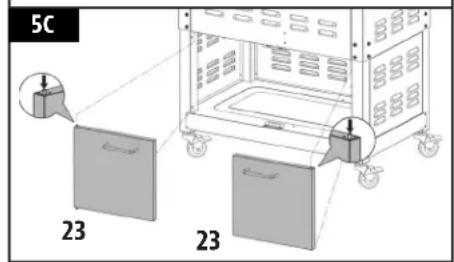 Louisiana Grills 60815 - Installation: - 5