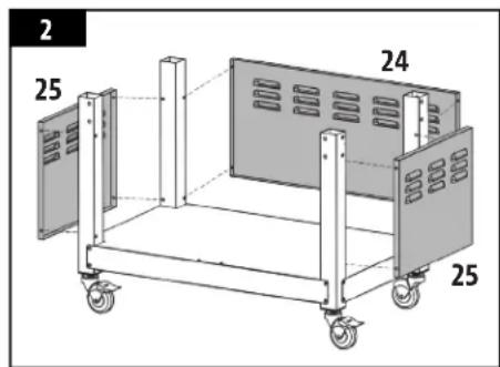 Louisiana Grills 60815 - Installation : - 2