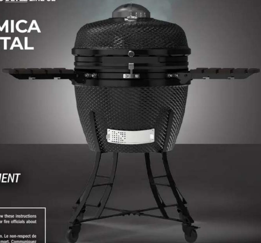 Louisiana Grills 10702 - ASSEMBLY AND OPERATION ASSEMBLAGE ET FONCTIONNEMENT MONTAJE Y OPERACIÓN - 1