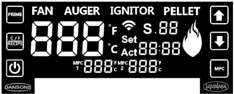 Louisiana Grills 10639 - CONTROL BOARD 101 - 1