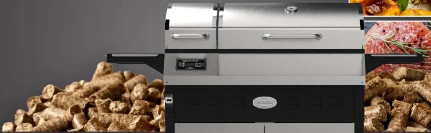 Louisiana Grills 60801 - BARBECUE À GRANULES DE BOIS - 1