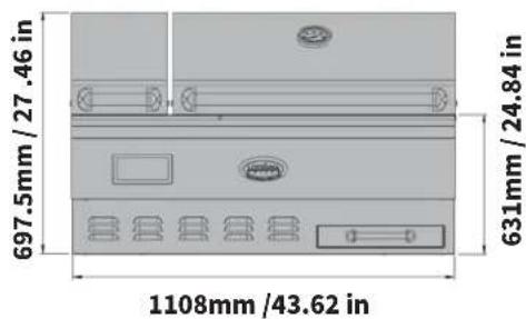 Louisiana Grills 60860 - LG860BI PARTS & SPECS - 1