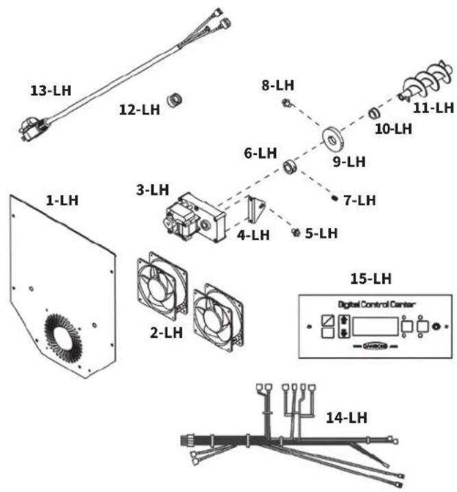 Louisiana Grills 60860 - PIÈCES DE RECHANGE DU LG860C - 2