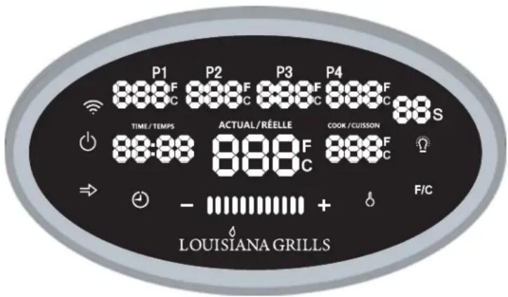 Louisiana Grills 10594 - PANNEAU DE CONTROLE 101 - 1