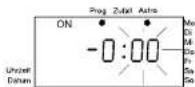 BERKER 173609 - Programmieren einer Astrozeitverschiebung - 1