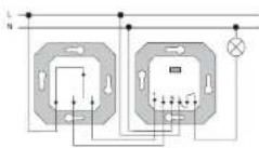 BERKER 2948 - Surface Wiring (Figure B): - 5
