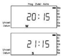 BERKER 173602 - Wahl des Programmspeichers - 1