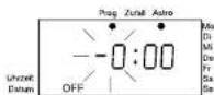 BERKER 173602 - Programmation d'un décalage d'heure astronomique - 2