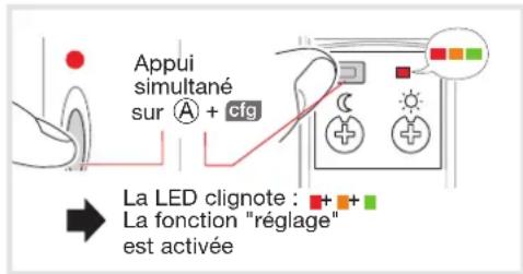 BERKER 85801100 - Réglage des seuils de luminosité - 1