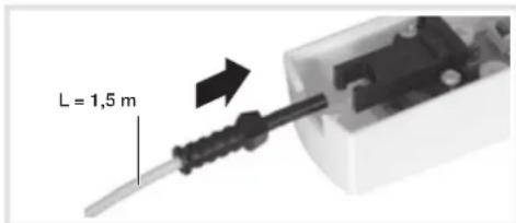 BERKER 85801100 - Connector le cable fibre optique - 1